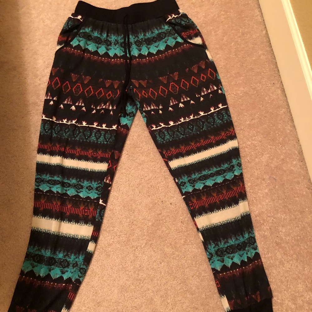Boho joggers